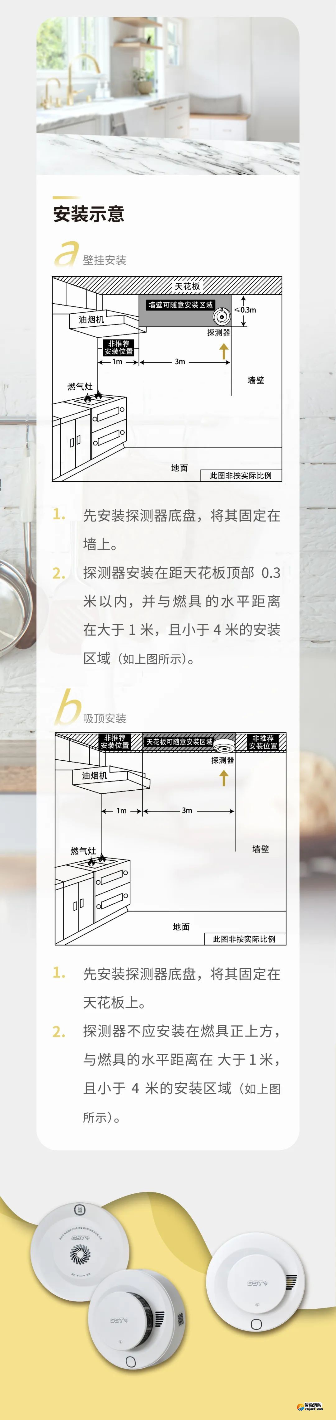 河南海湾JT-230-AG-NB-CN家用可燃气体探测器参数特点